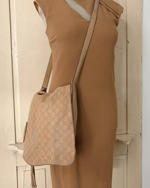 Gucci Guccissima Tribeca Messenger Crossbody Bag