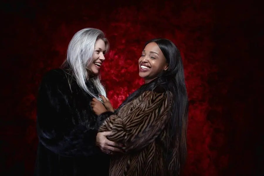 Vintage furs at Moonstruck Experience supporting Four Paws