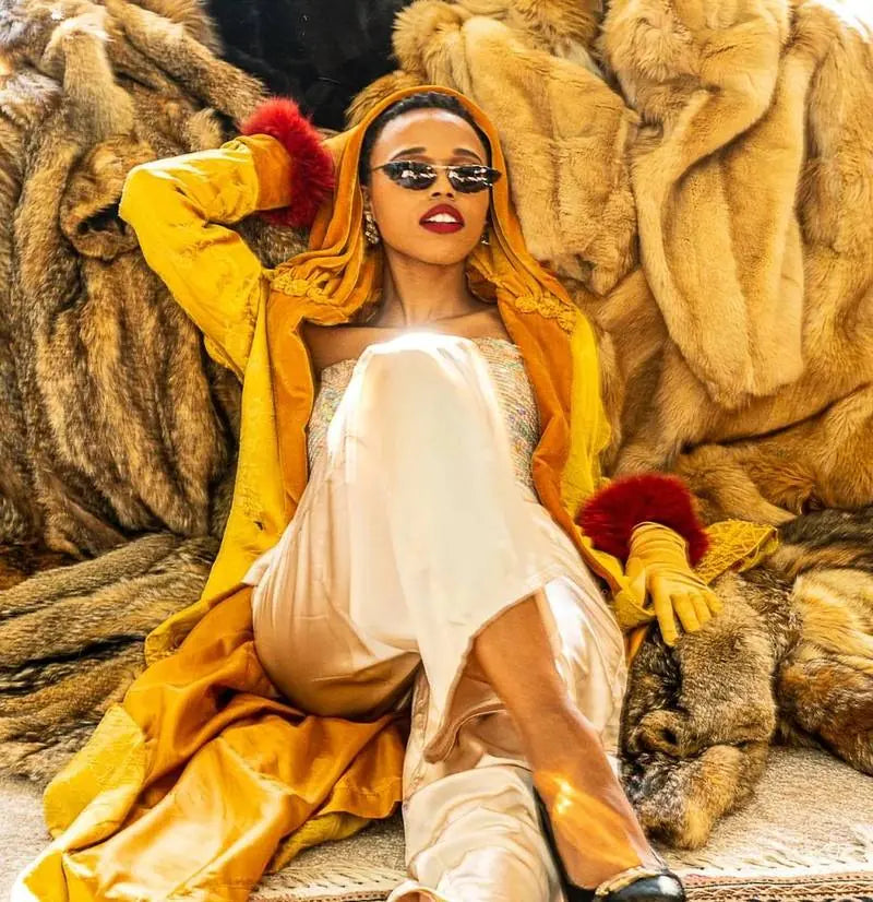 Vintage furs and couture at Moonstruck Experience