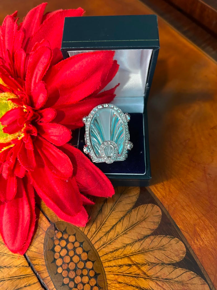 Vintage Christian Dior Cocktail Ring, c. 1990s
